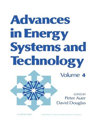 cover image of Advances in Energy Systems and Technology, Volume 4